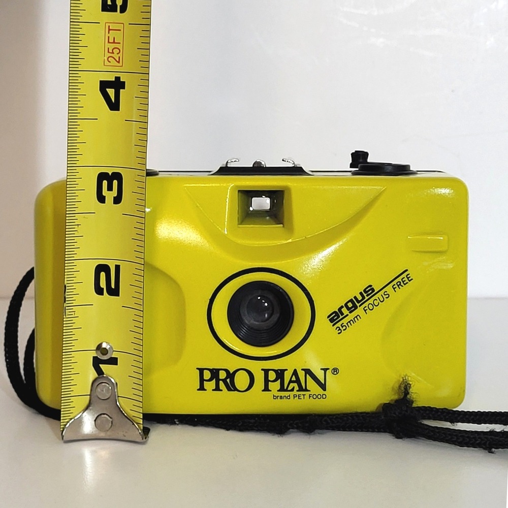 Argus 35mm Focus Free Camera Purina Pro Plan Promo Point and Shoot Yellow - Picture 5 of 8